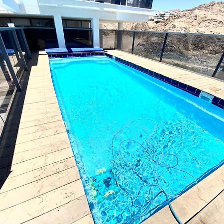 شقة Stunning Penthouse With Sea Views And Private Heated Pool إيلات المظهر الخارجي الصورة