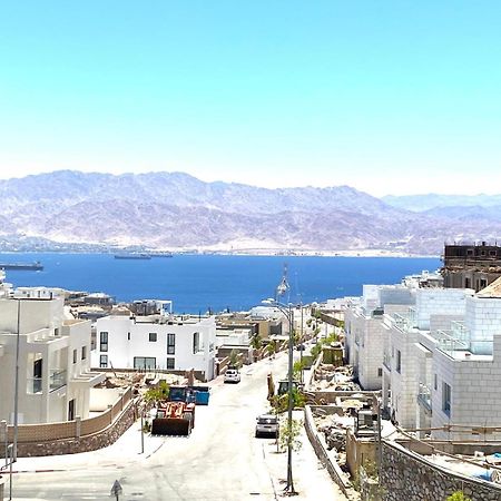 شقة Stunning Penthouse With Sea Views And Private Heated Pool إيلات المظهر الخارجي الصورة