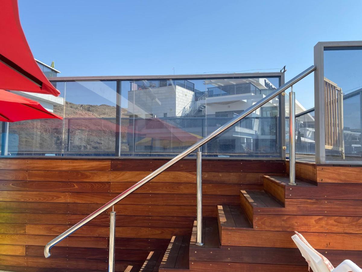 شقة Stunning Penthouse With Sea Views And Private Heated Pool إيلات المظهر الخارجي الصورة