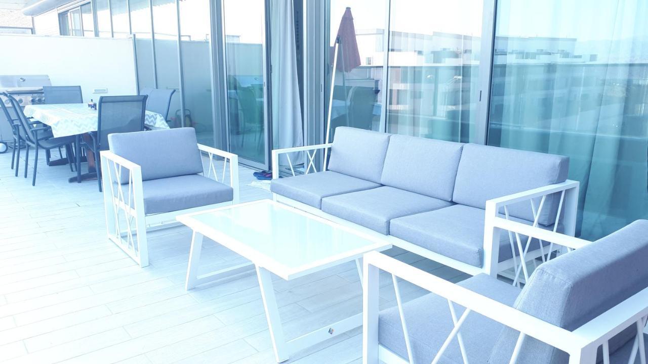 شقة Stunning Penthouse With Sea Views And Private Heated Pool إيلات المظهر الخارجي الصورة