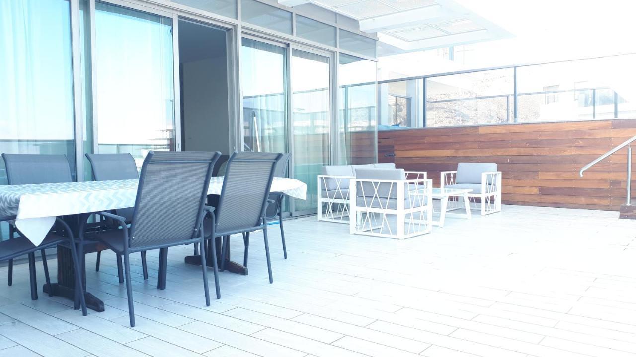 شقة Stunning Penthouse With Sea Views And Private Heated Pool إيلات المظهر الخارجي الصورة